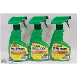 LOT OF 3 BOTTLES OF INSECTICIDE - 354ML EACH