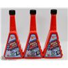 Image 1 : LOT OF 3 BOTTLES OF KLEEN FLO CLEAN CARB ADDITIVE-