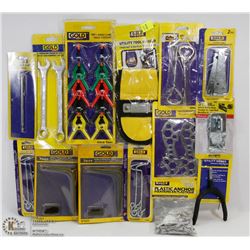 BUNDLE OF HAND TOOLS AND HARDWARE