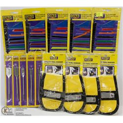 BUNDLE OF JIGSAW BLADES, DRILL BITS AND UTILITY