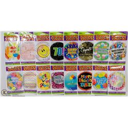 BUNDLE OF ASSORTED HELIUM BALLOONS