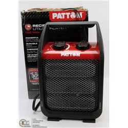 NEW PATTON RECIRCULATING UTILITY HEATER