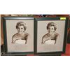 Image 1 : SET OF 2 LADY DI FRAMED COMMEMORATIVE PICTURES
