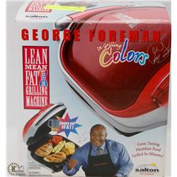 NEW GEORGE FOREMAN GRILLING