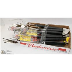 FLAT OF BARBEQUE SUPPLIES