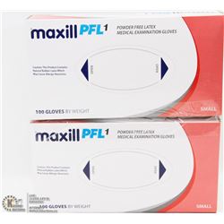 2 BOXES OF POWDER FREE LATEX MEDICAL EXAMINATION