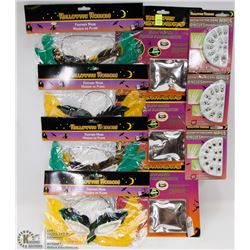 BUNDLE OF ASSORTED HALLOWEEN COSTUME ACCESSORIES
