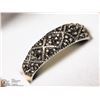 Image 1 : 6) STERLING SILVER MARCASITE RING SIZE 6.75