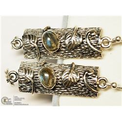 9) STERLING SILVER LABRADORITE (8.31G)