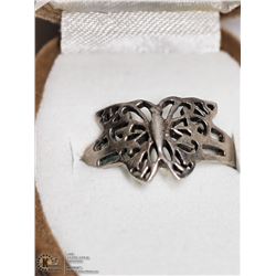 12) STERLING SILVER RING SIZE 9