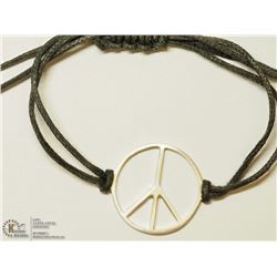 17) STERLING SILVER BRACELET