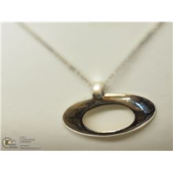 19) STERLING SILVER NECKLACE (6.52G)