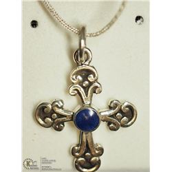 33) STERLING SILVER NECKLACE