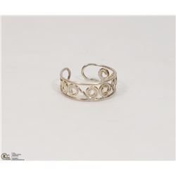 46) STERLING SILVER TOE RING