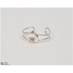 47) STERLING SILVER TOE RING