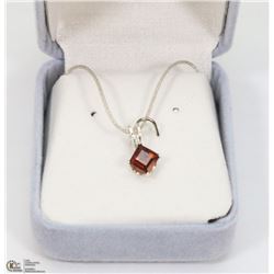 50) STERLING SILVER NECKLACE