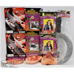 BUNDLE OF HALLOWEEN COSTUME ACCESSORIES