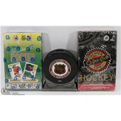 SET OF 2 BOXES SEALED HOCKEY