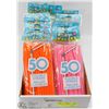 Image 1 : FLAT OF ASSORTED COLORED STRAWS