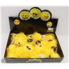 Image 1 : STORE DISPLAY OF OVER 20 PIECES EMOJI STRESS BALLS