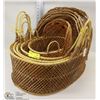 Image 1 : LOT OF WICKER BASKETS