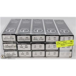 BAG OF BEVERLY HILLS PRO HAIR COLOR,  BROWNS