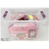 Image 1 : TOTE OF ASSORTED HELLO KITTY ITEMS & MORE