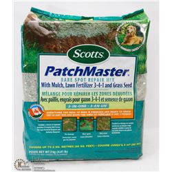 SCOTTS PATCHMASTER BARE SPOT REPAIR MIX 3 IN ONE