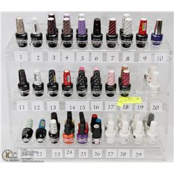 SALON DISPLAY WITH OPI GEL POLISHES
