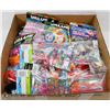 Image 1 : LARGE FLAT OF ASSORTED PARTY FAVORS AND KIDS FUN