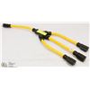 Image 1 : HEAVY DUTY 3 WAY  EXTENSION CORD SPLITTER CABLE.