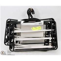 BUNDLE OF TRIPLE PANT HANGERS