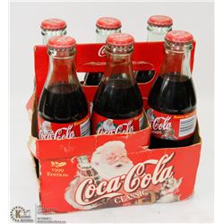 6 PACK OF VINTAGE COKE BOTTLES, ORIGINAL PACKAGING