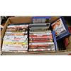 Image 1 : BOX OF ASSORTED DVDS -SOME EMPTY BOXES