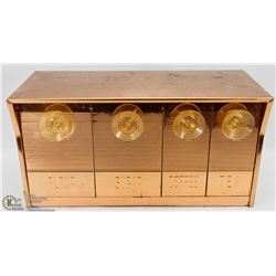 VINTAGE COPPER KITCHENWARE CONTAINER