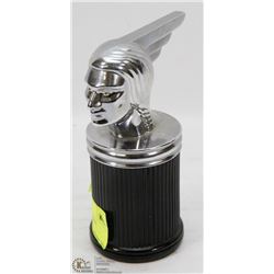 PONTIAC CHIEF ORNAMENT COLOGNE BOTTLE- FULL.