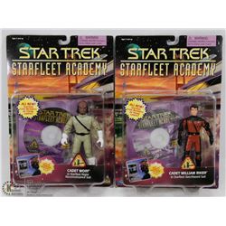 STAR TREK STARFLEET ACADEMY FIGURES.