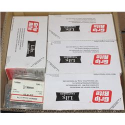 FLAT OF ASSORTED GRIP-RITE FASTENERS