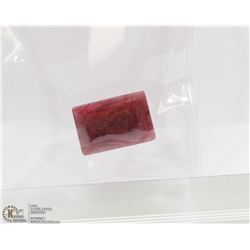 #127-NATURAL RED RUBY GEMSTONE  42.5CT