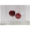 Image 1 : #132-NATURAL RED RUBY GEMSTONE  25CT