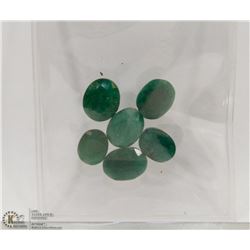 #139- NATURAL GREEN EMERALD GEMSTONE 38.5CT