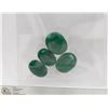 Image 1 : #141- NATURAL GREEN EMERALD GEMSTONE  35CT