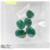 Image 1 : #147- NATURAL GREEN EMERALD GEMSTONE 49 CT