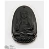Image 1 : #27-NATURAL OBSIDIAN BUDDHA PENDANT