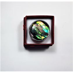 8)  ROUND STATEMENT BLUE/GREEN