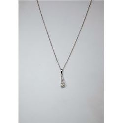 21)  SILVER 925 STAMPED CHAIN WITH