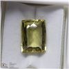 Image 1 : 5) GENUINE LEMON QUARTZ, 16X12MM LARGE STONE,