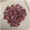 Image 1 : 23) GENUINE GARNETS, 2MM ROUNDS, APPROX 4 CTS