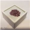 Image 2 : 23) GENUINE GARNETS, 2MM ROUNDS, APPROX 4 CTS
