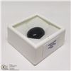 Image 2 : 41) ENHANCED STAR SAPPHIRE, OVAL CABOCHON,